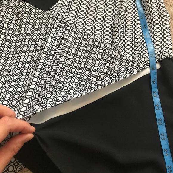 WHBM asymmetrical tunic top - Picture 5 of 5